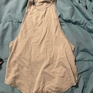 lululemon athletica Beige Tank Top